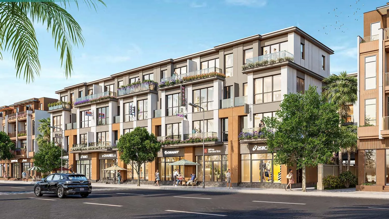 Nhà liền kề 60m2 Vịnh Thiên Đường