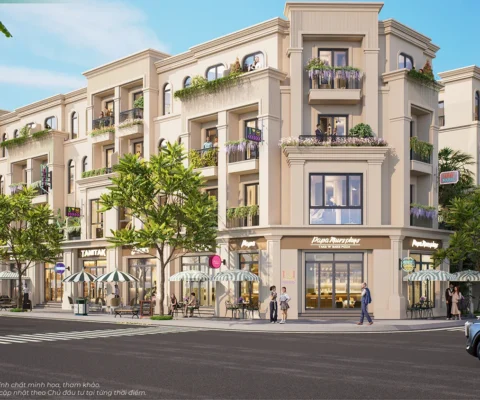 Nhà liền kề 60m2 Vịnh Thiên Đường