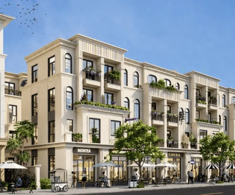 Nhà liền kề 60m2 phân khu châu mỹ