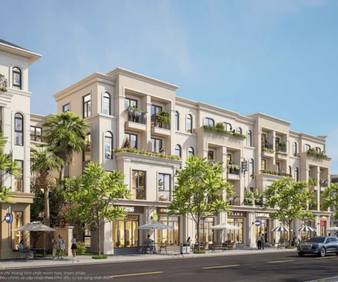 căn liền kề 96m2 phân khu châu mỹ