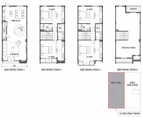 nhà liền kề 96m2