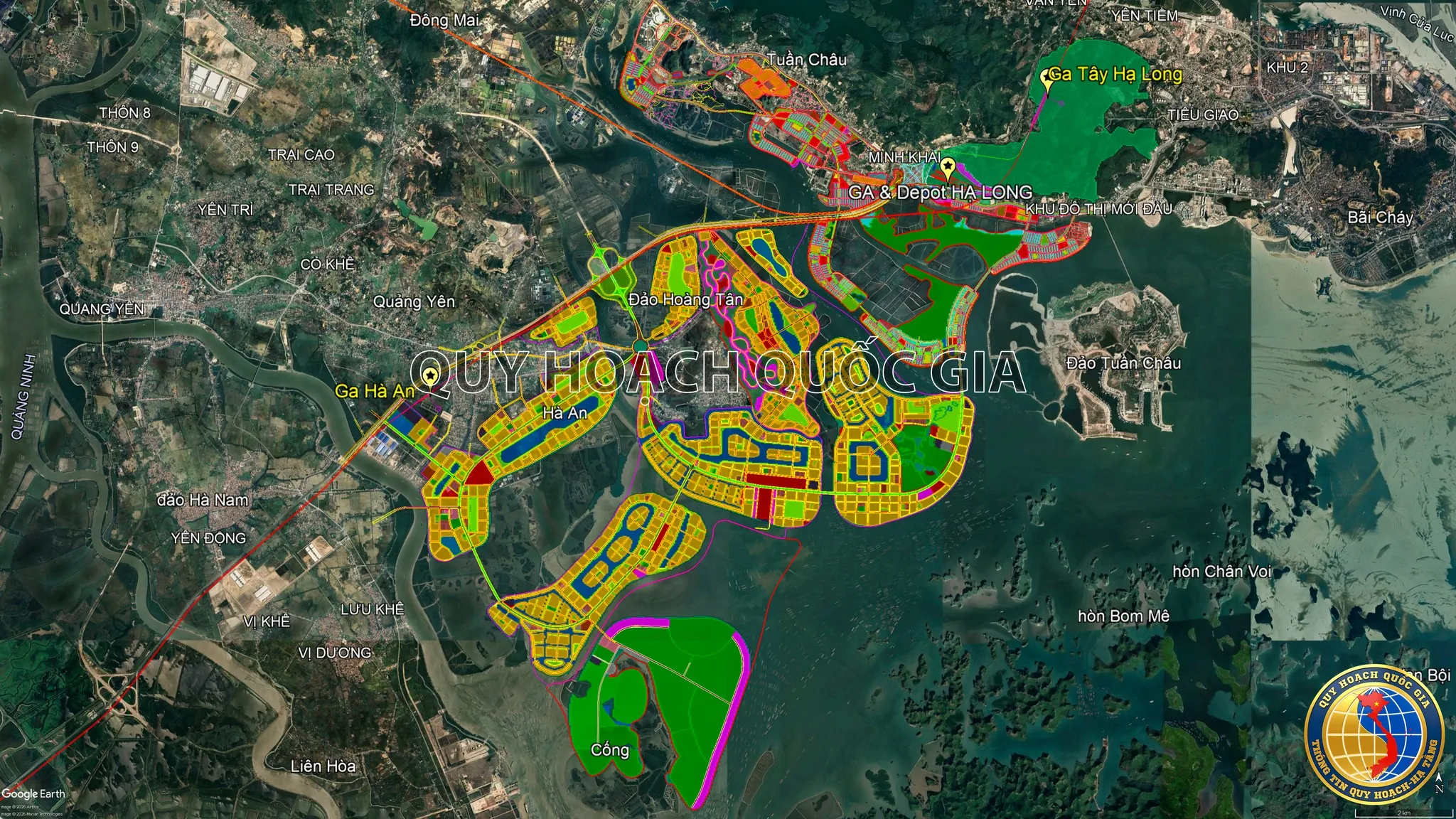 quy hoạch Vinhomes Hạ Long xanh