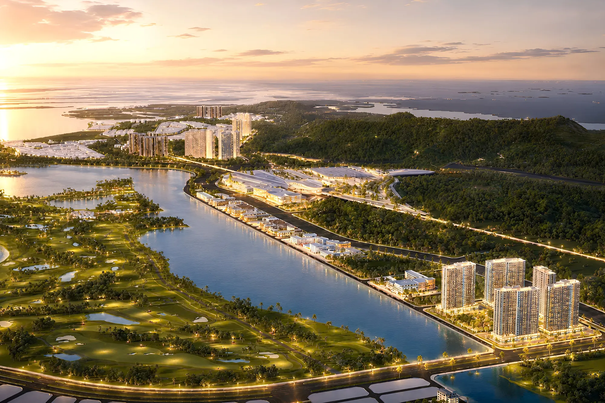 the sunrise bay hạ long