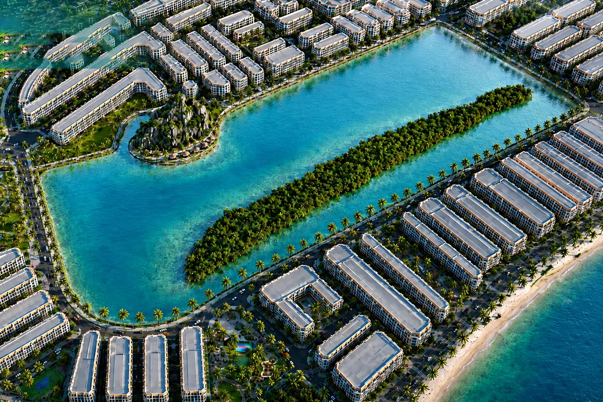 hồ điều hòa vịnh thiên đường nhiệt đới 1