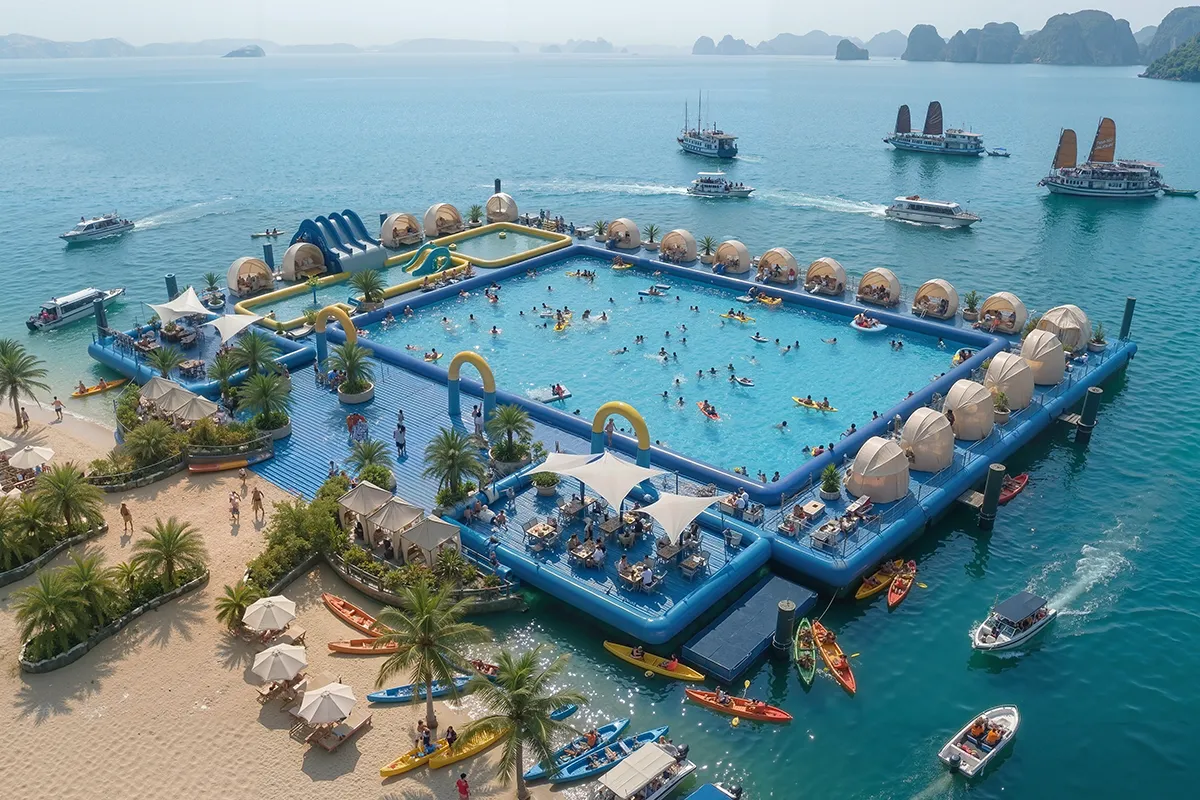 bể bơi 5000m2